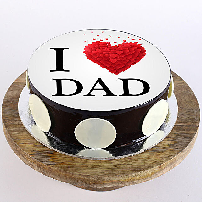 Happy Fathers Day Cake Images With Name Images Poster