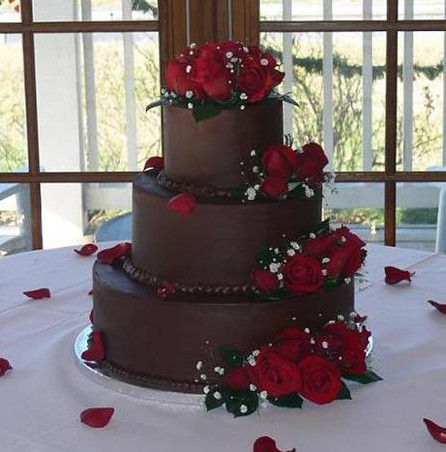 Truffle Wedding Cake