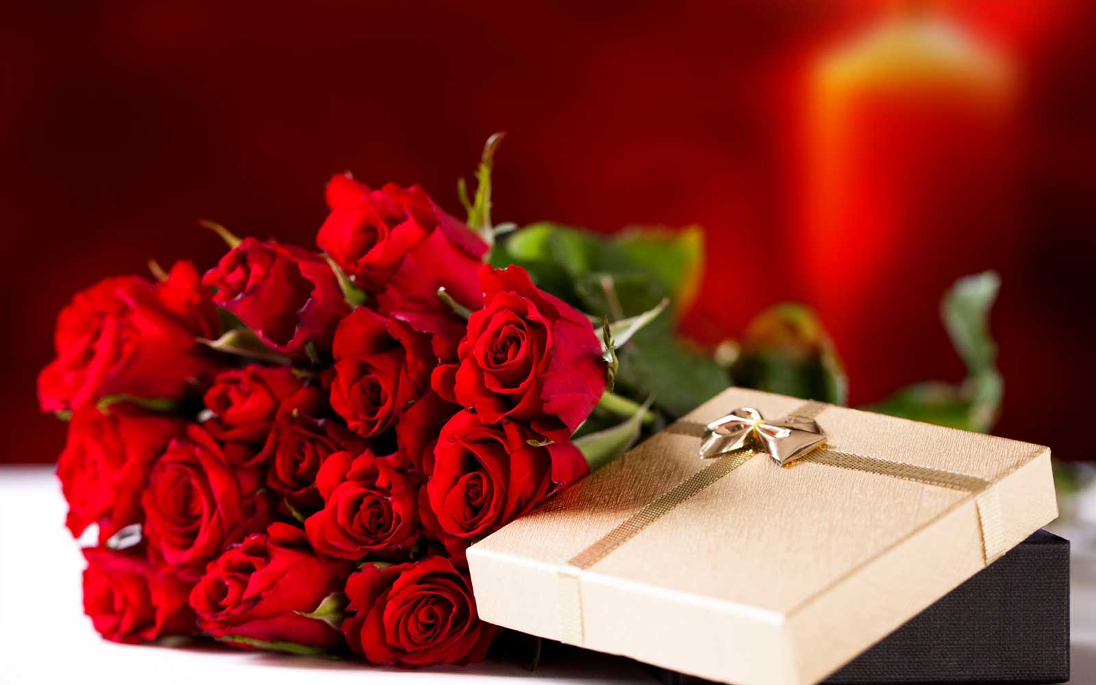 I Love You Necklace With Red Rose Romantic Gifts For Her Wife 