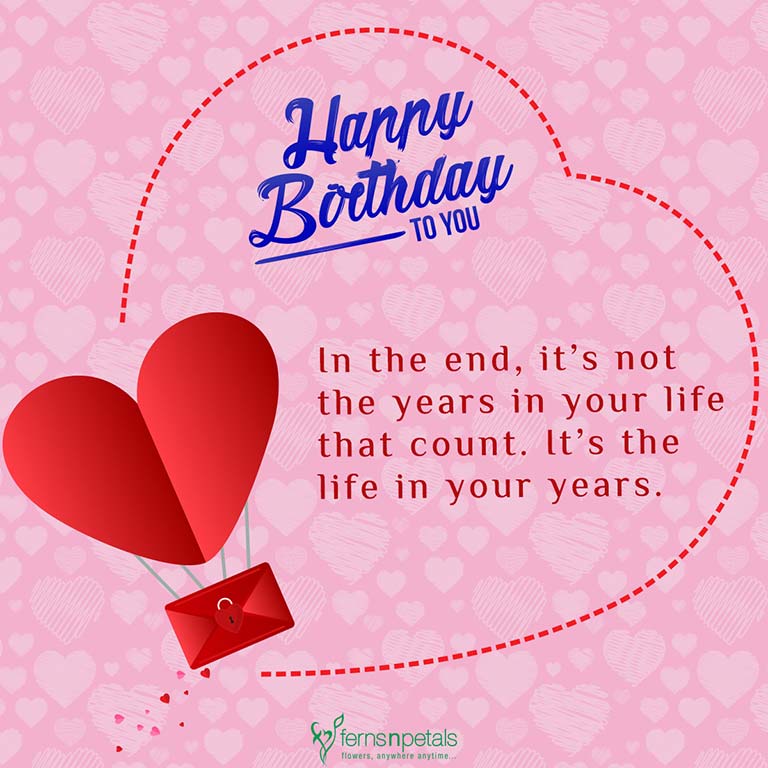 100+ Happy Birthday Wishes | Birthday Quotes & Greetings 2021 - Ferns N ...