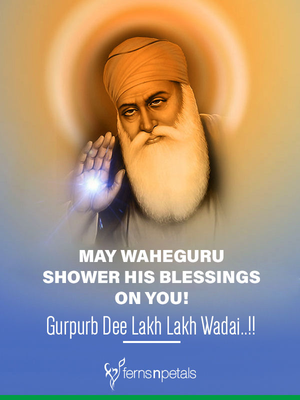 30+ Guru Nanak Jayanti Wishes, Quotes - Ferns N Petals