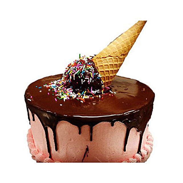 Gift Ice Cream Cake - Ferns N Petals