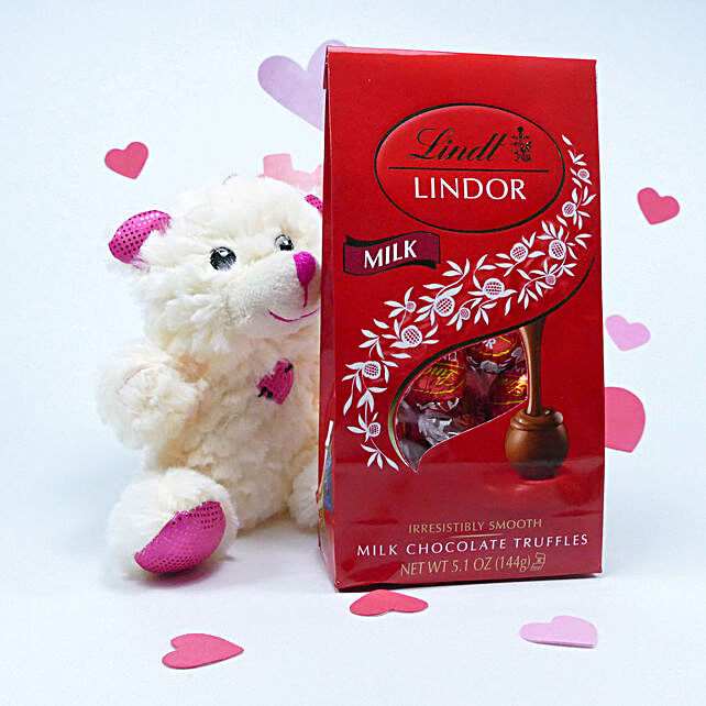 lindt personalised teddy