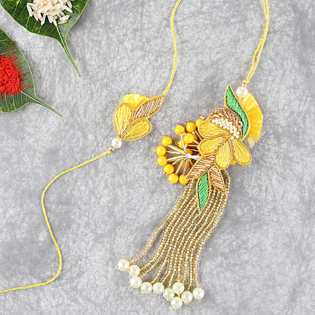 ferns and petals flower jewellery