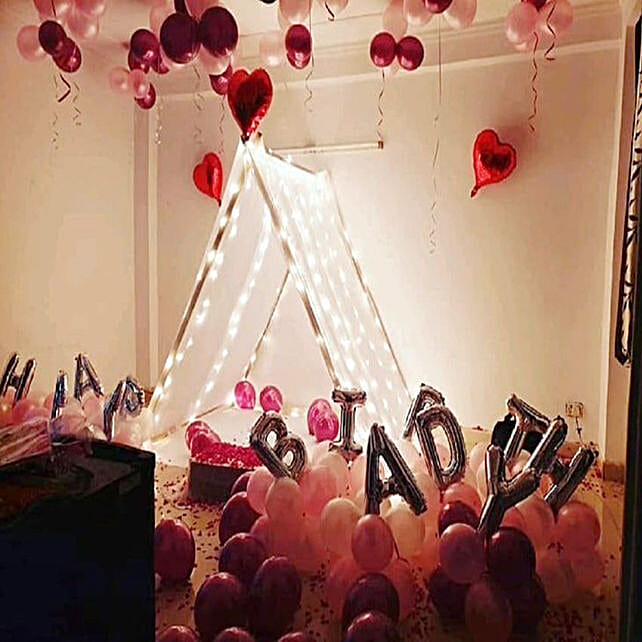 Room Wedding Anniversary Anniversary Decoration Ideas At Home - antik