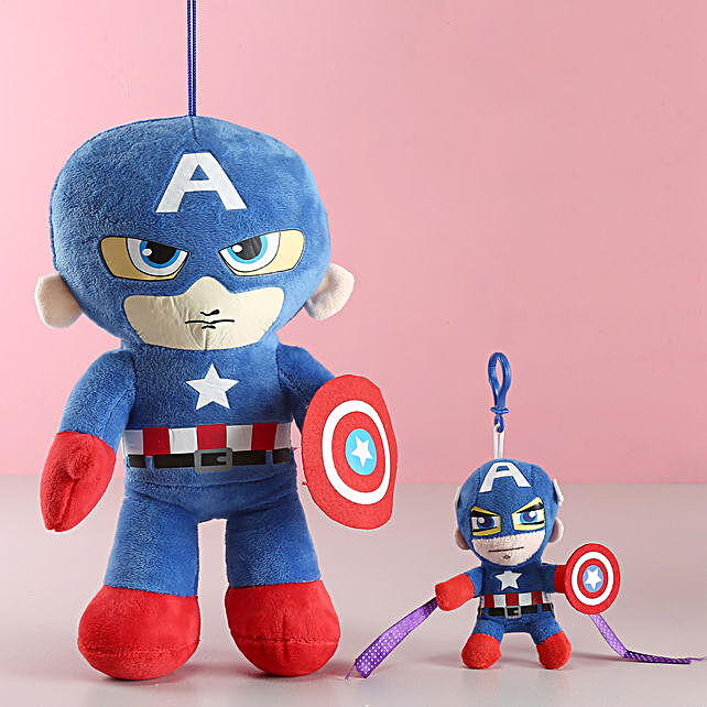 captain america cuddly toy