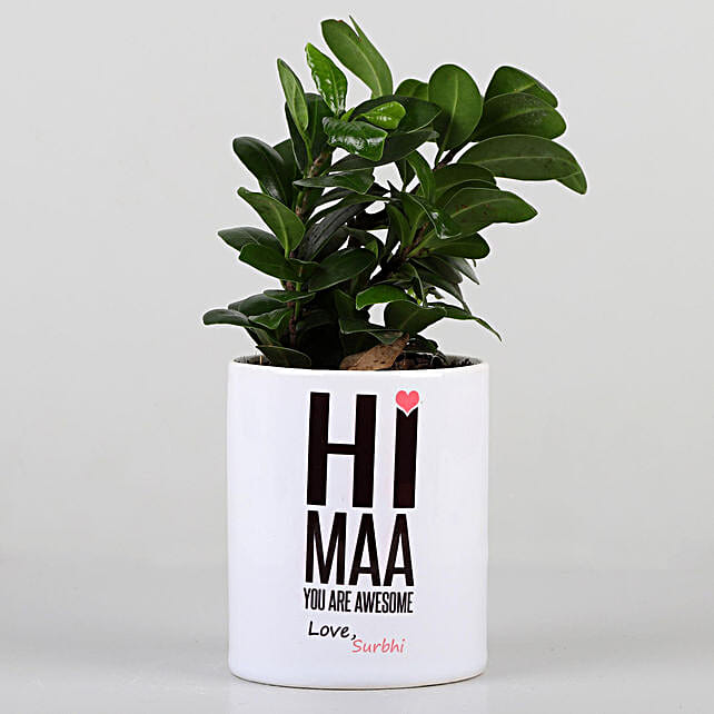 Personalised Plant Pots Buy Personalised Planters Online Ferns N Petals