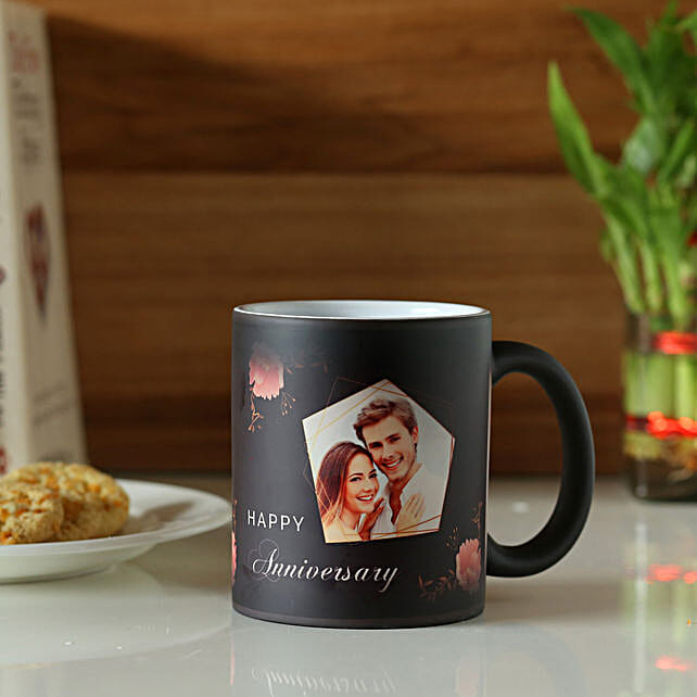 Send Personalised Mugs for Anniversary Online from Ferns N Petals