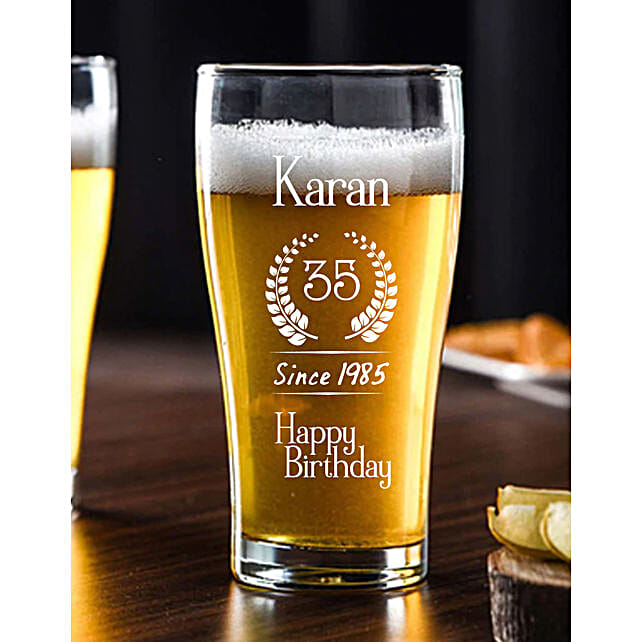 Personalised Beer Mugs Online Customize Beer Glassware Sets Ferns N