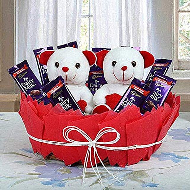 chocolate and teddy bear gift delivery