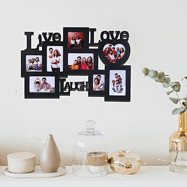GREAT GIFT Wedding Anniversary Live Love Laugh PERSONALIZED Wall Clock