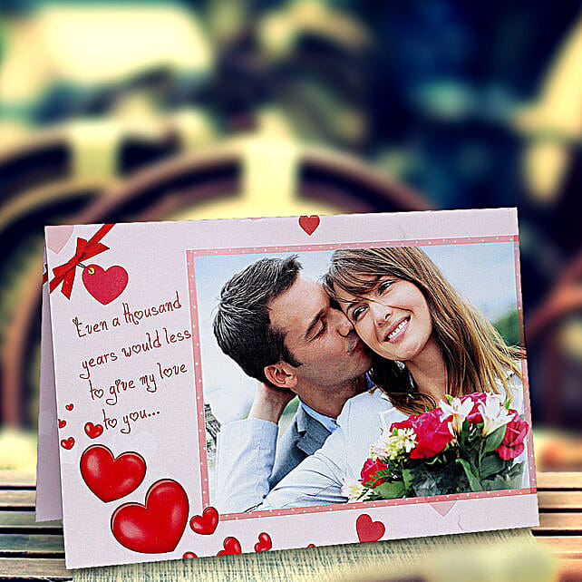 personalized greeting card