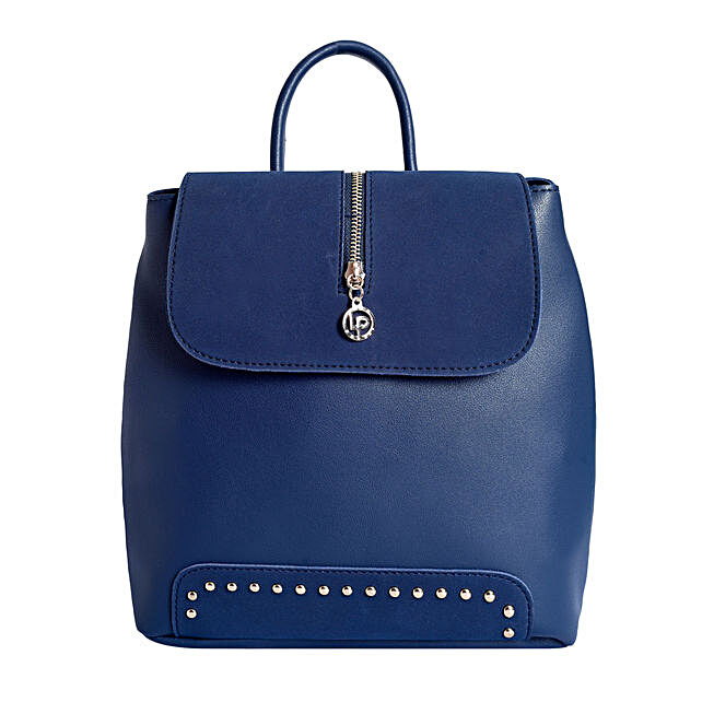 lino perros blue handbag