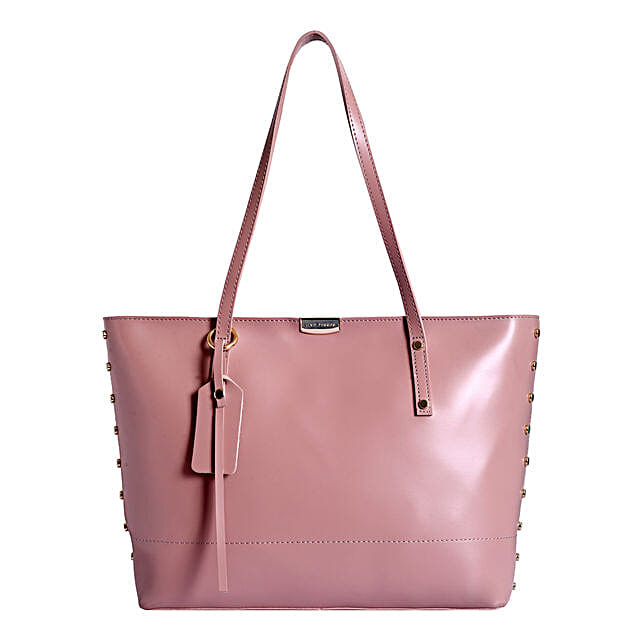 lino perros pink handbag