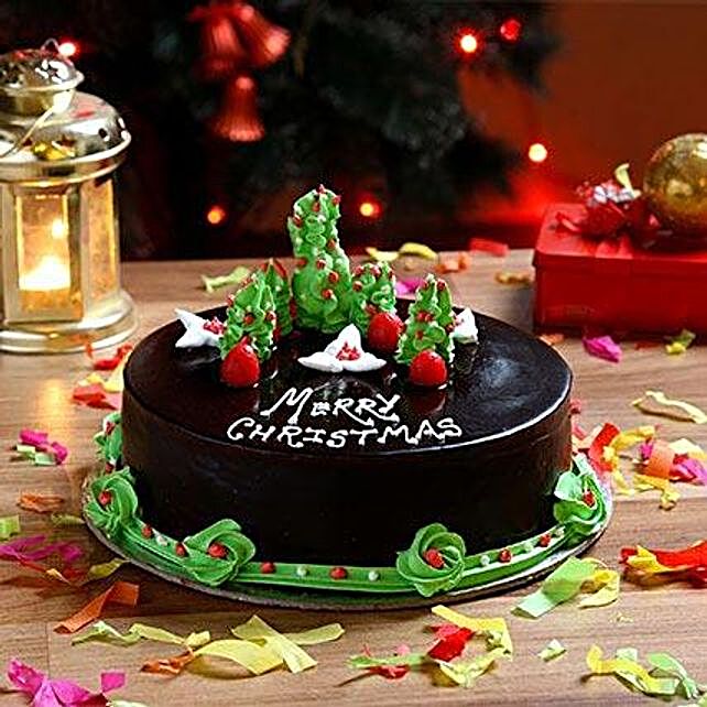 Buy Christmas Cakes Online  Merry Christmas Cakes  MyFlowerTree