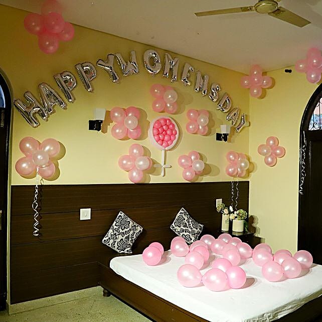 Women X27 S Day Decor Gift Women X27 S Day Balloon Decoration