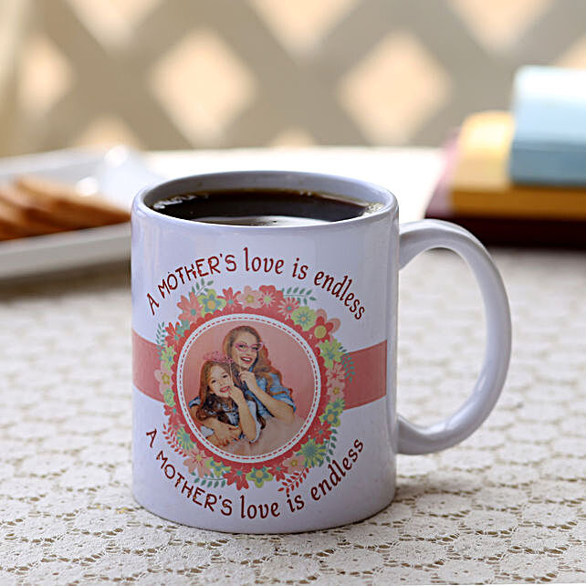 Mother's Day Mug Cup MOM Your Heart is filled with ENDLESS LOVE Coffee Mug Cup