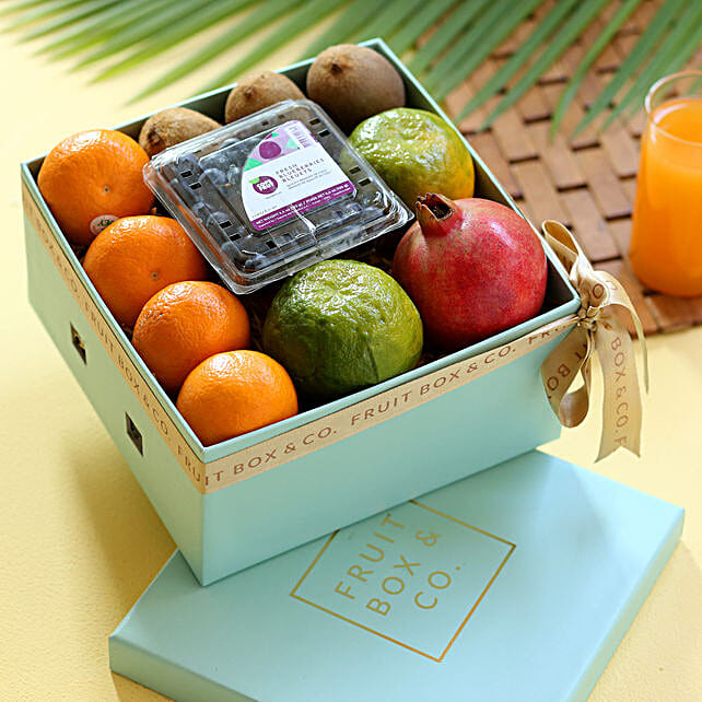 Exotic Fruit Gift Box Gift online exotic fruit box Ferns N Petals