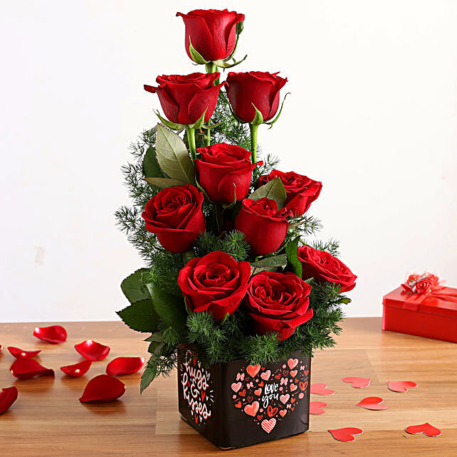 Valentine Flowers Online Valentines Day Flower Delivery Ferns N Petals