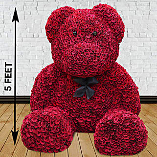 2500 Red Roses Grand Teddy Bear-picture-10