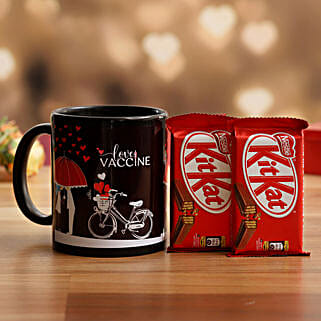 Adorable Love Vaccine Mug Kitkat Hand Delivery-picture-34