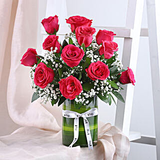 Alluring Roses Jar Arrangement-picture-11