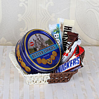Basket Of Chocolates Cookies