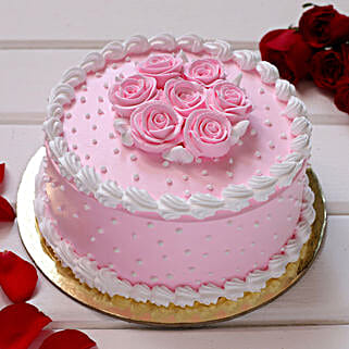 Beauty In Pink Chocolate Cake 1 Kg-image-20