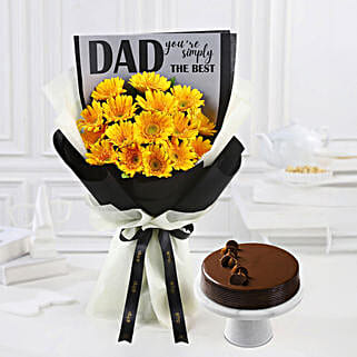 Best Dad Bouquet N Cake Combo-picture-24