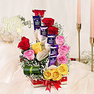 Birthday Blossom N Chocolate Delight-picture-36