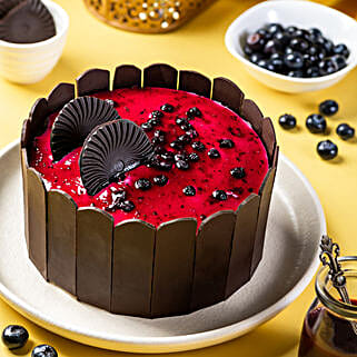 Blueberry Designer Cake Half Kg-picture-33