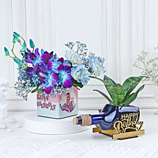 Botanical Birthday Elegance Arrangement-picture-22