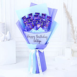 Chocolate Bar Birthday Bouquet
