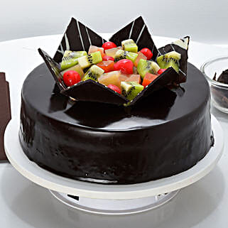 Chocolate Fruit Gateau Half kg-picture-23