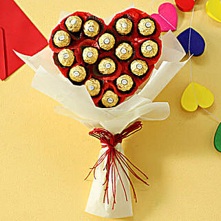 Chocolate Heart Bouquet For Love-picture-13