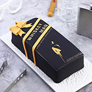 Chocolate Whiskey Bliss Cake 1Kg-image-36