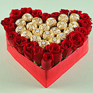 Chocolaty Heart Of Roses-picture-17