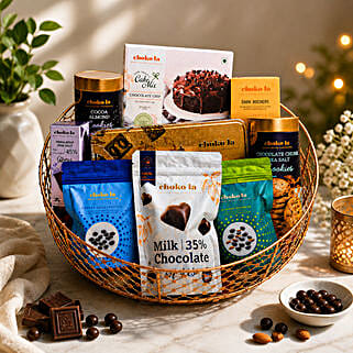 Chokola Yummy Goodies Leather Basket-image-24