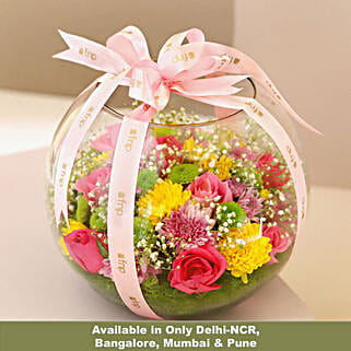 Colourful Flowers in Fish Bowl-picture-26