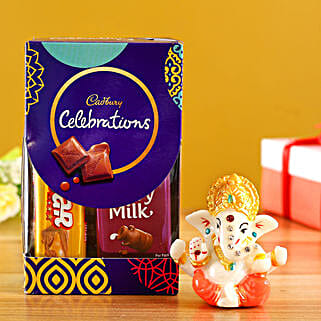 Colourful Ganesha Idol N Cadbury Celebrations-picture-37