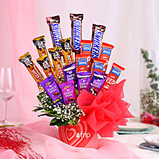 Confetti Of Chocolates Arrangement-picture-30