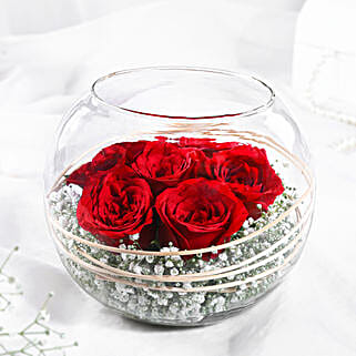 Crimson Grace Rose Arrangement-image-36