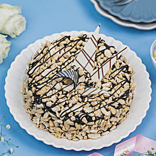 Crunchy Choco Cake Half Kg-image-1