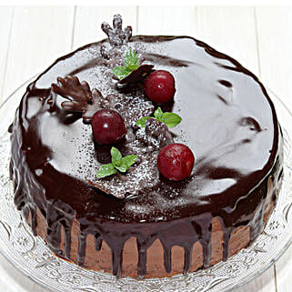Dripping Chocolate Cake Half Kg-picture-51