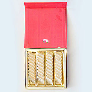 Elegant Pink Roses Kaju Katli Box 500 gms-picture-45