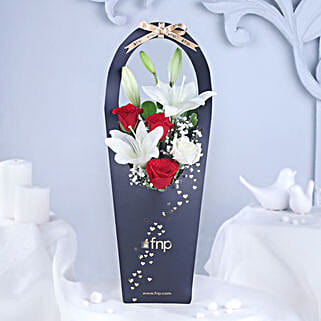 Endearing Roses N Lilies Hearts Sleeve-picture-13