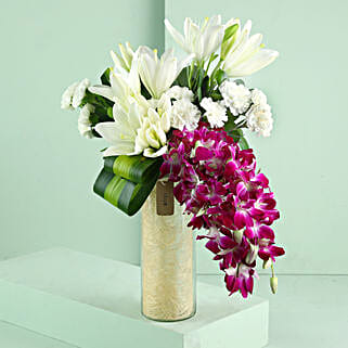 Exotic Garden Vase Arrangement-picture-25