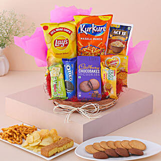 Festive Special Munchies Gift Basket-picture-42