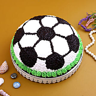 Football Theme Chocolate Cake 1 Kg-picture-17
