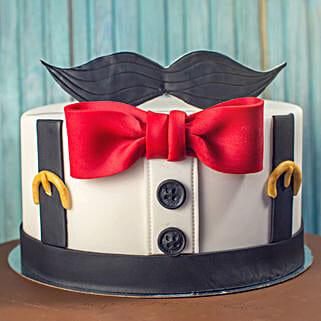 Gentleman Designer Chocolate Cake 1 Kg-picture-25